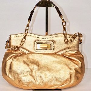 Maxximum Gold Shoulder Bag